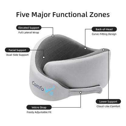 ComfoVa 360-Degree All-Around Cervical Wrap Travel Pillow