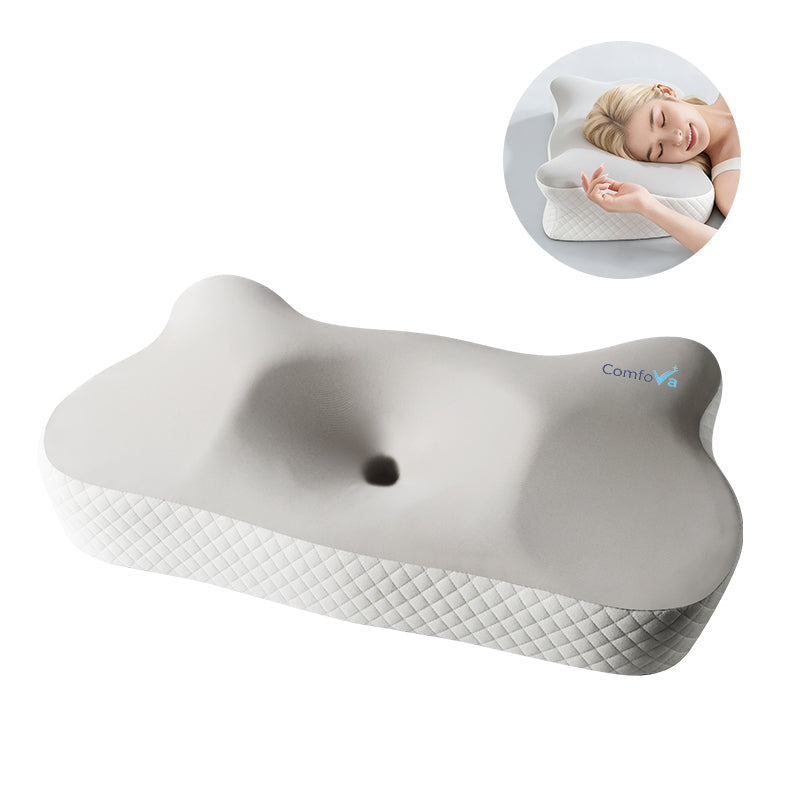 Contour Memory Foam Pillow - Neck Pain Relief