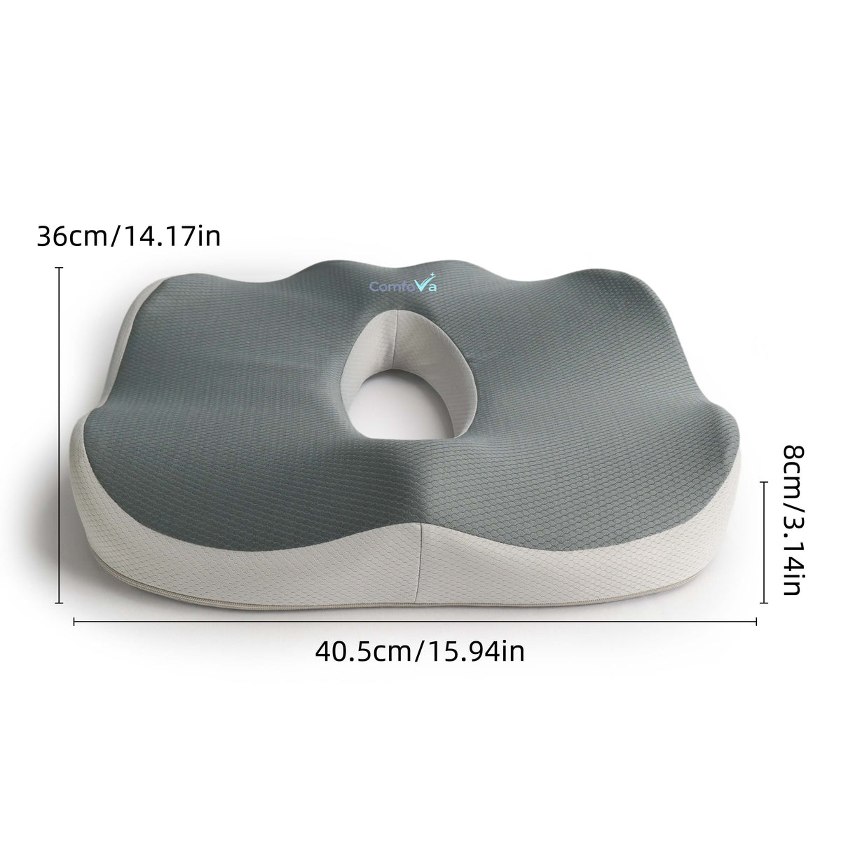 ComfoVa Memory Foam Seat Cushion