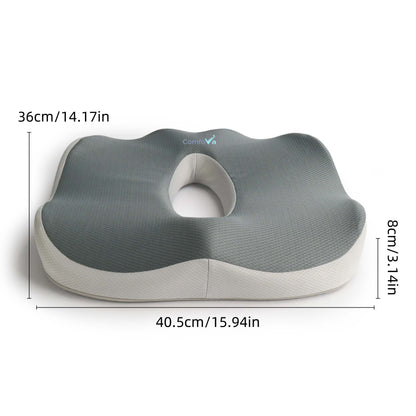 ComfoVa Memory Foam Seat Cushion