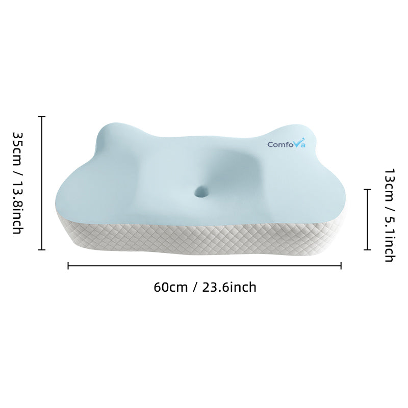 Contour Memory Foam Pillow - Neck Pain Relief